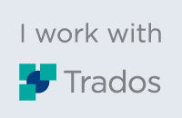 I work with Trados tag.